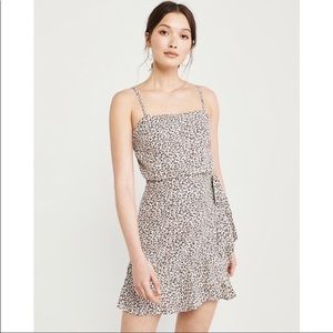 Abercrombie & Fitch Leopard Wrap Dress